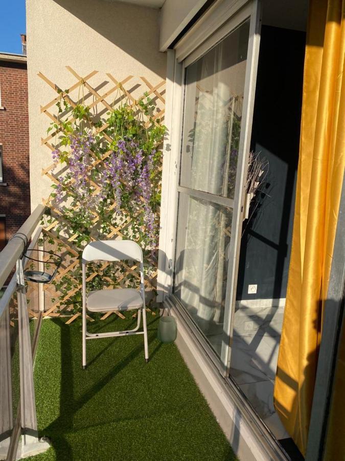 Logement Entier+ Jardin Prive Et Parking 2Places Rouen Kültér fotó